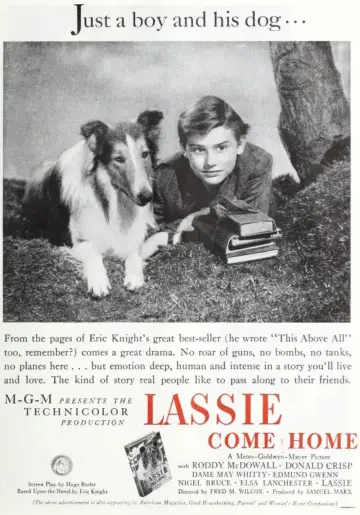 Постер до фильму"Lassie Come Home" #150190