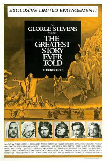 Постер до фильму"The Greatest Story Ever Told" #135988