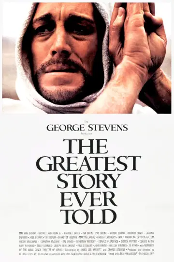 Постер до фильму"The Greatest Story Ever Told" #135993
