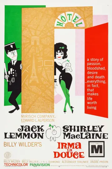 Постер до фильму"Irma la Douce" #152505
