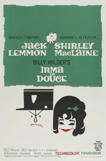 Постер до фильму"Irma la Douce" #152508