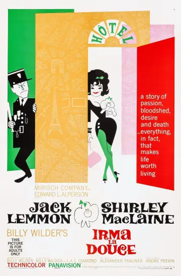Постер до фильму"Irma la Douce" #152509