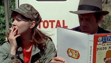Задник до фильму"Pierrot le fou" #861706