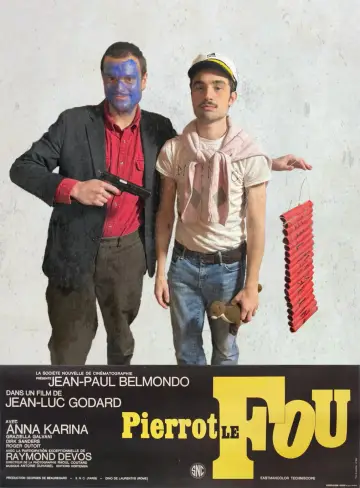 Постер до фильму"Pierrot le fou" #861778