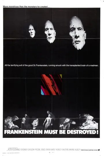 Постер до фильму"Frankenstein Must Be Destroyed" #1113556