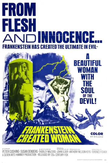 Постер до фільму "Франкенштейн створив жінку" #1080574