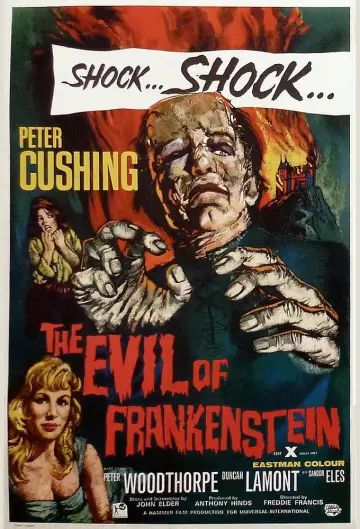 Постер до фильму"The Evil of Frankenstein" #1060343