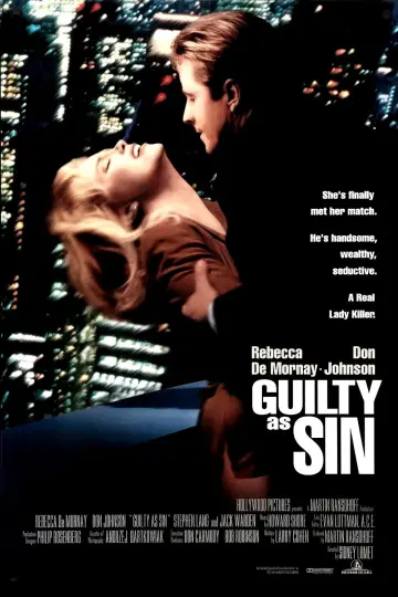 Постер до фильму"Guilty as Sin" #1059121