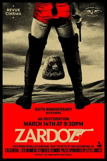 Постер до фильму"Zardoz" #937665