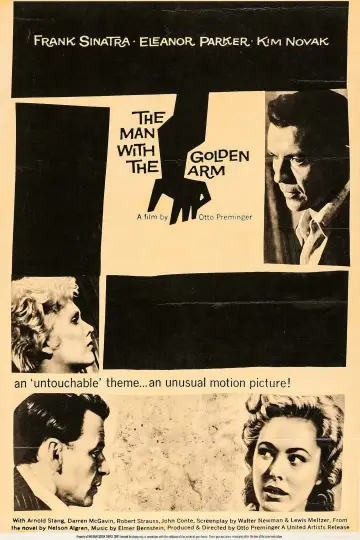 Постер до фильму"The Man with the Golden Arm" #1108303
