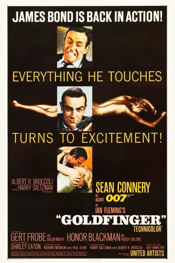 Постер до фильму"007: Голдфінгер" #222832