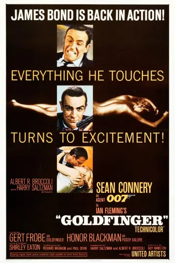 Постер до фильму"007: Голдфінгер" #621101