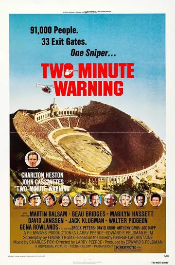 Постер до фильму"Two-Minute Warning" #1121867