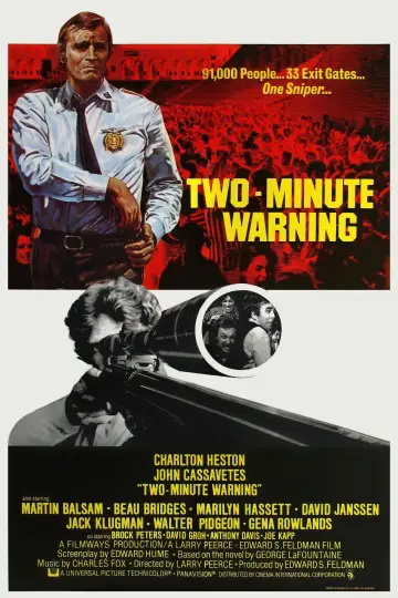 Постер до фильму"Two-Minute Warning" #1121868