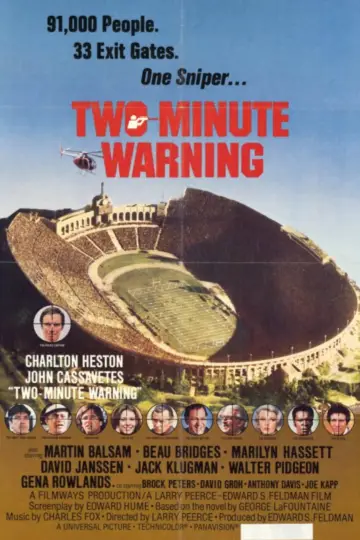 Постер до фильму"Two-Minute Warning" #1121875