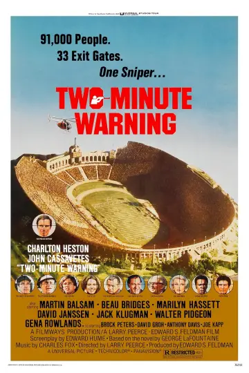 Постер до фільму "Two-Minute Warning" #1637369