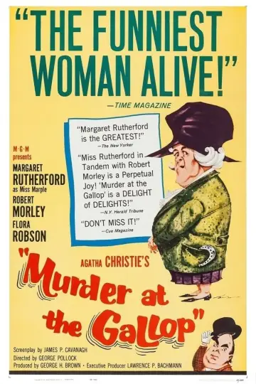 Постер до фильму"Murder at the Gallop" #1056847