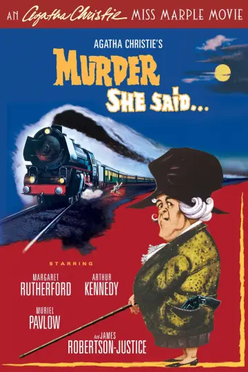 Постер до фильму"Murder She Said" #113244
