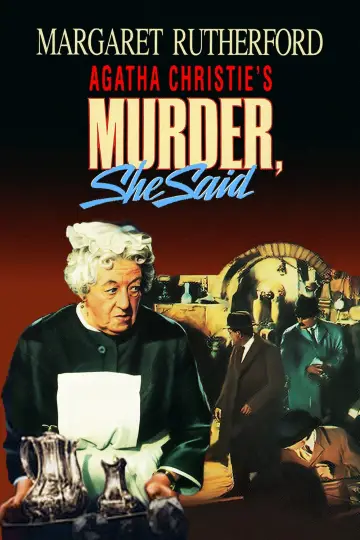 Постер до фильму"Murder She Said" #113245