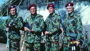 Задник до фильму"The Wild Geese" #351239