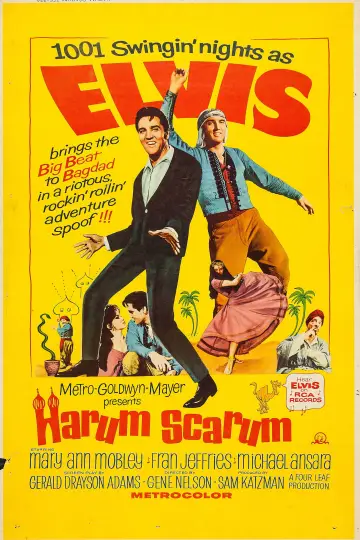 Постер до фильму"Harum Scarum" #1116284