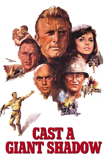 Cast a Giant Shadow постер