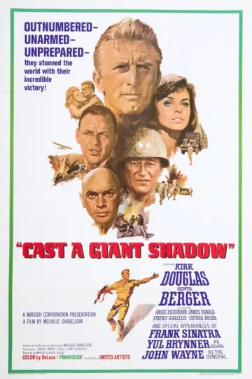 Постер до фільму "Cast a Giant Shadow" #1858059