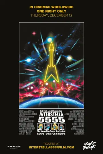 Постер до фильму"Інтерстелла 5555" #753691