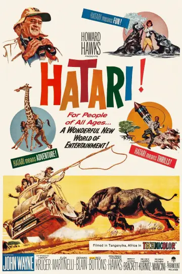 Постер до фільму "Hatari!" #364306