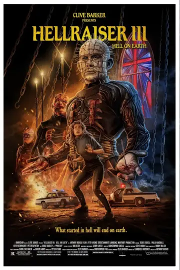 Постер до фільму "Повсталий з пекла 3: Пекло на Землі" #1202085