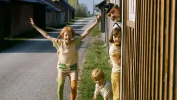 Задник до фильму"På rymmen med Pippi Långstrump" #417811