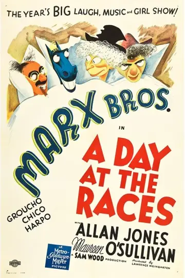 Постер до фильму"A Day at the Races" #1020201