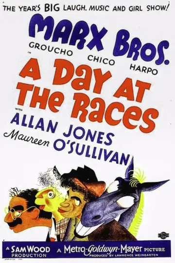 Постер до фильму"A Day at the Races" #1020211