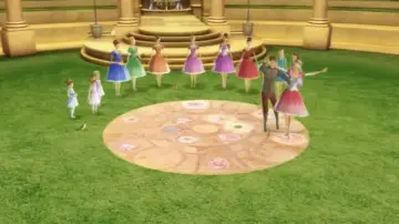Задник до фильму"Barbie in the 12 Dancing Princesses" #862640
