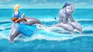 Задник до фильму"Barbie as the Island Princess" #231011