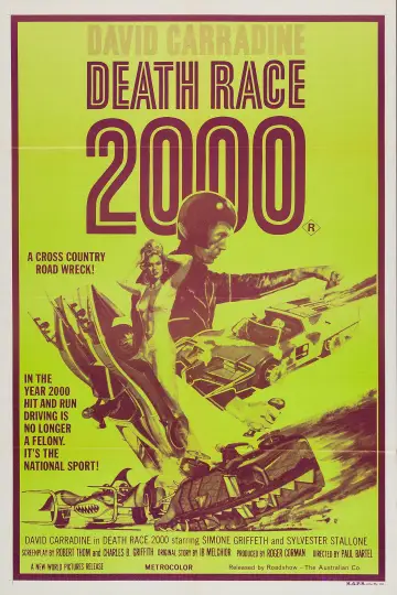 Постер до фільму "Смертельні перегони 2000" #921806