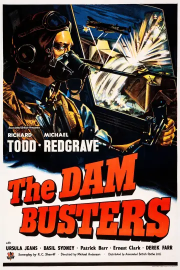 Постер до фильму"The Dam Busters" #1029455