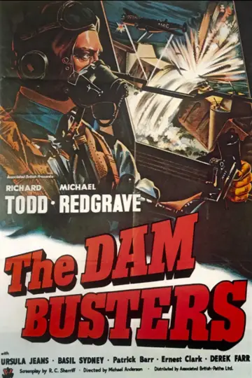 Постер до фильму"The Dam Busters" #1029461