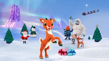 Задник до фильму"Rudolph the Red-Nosed Reindeer" #988180