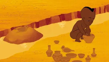 Задник до фильму"Kirikou et les bêtes sauvages" #470290