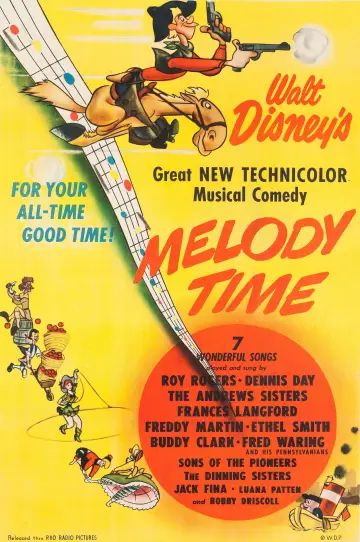 Постер до фильму"Melody Time" #1013208