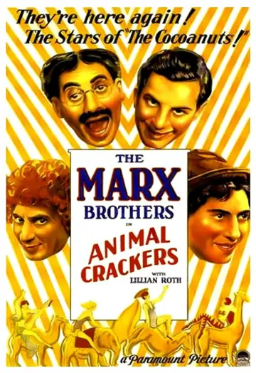 Постер до фильму"Animal Crackers" #1298390