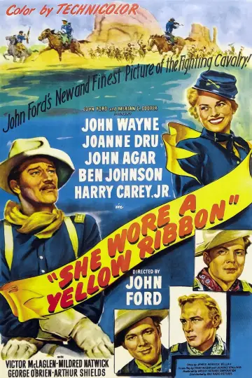 Постер до фильму"She Wore a Yellow Ribbon" #150273