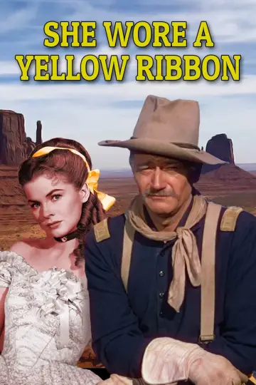 Постер до фильму"She Wore a Yellow Ribbon" #150274