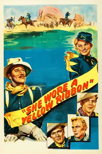 Постер до фильму"She Wore a Yellow Ribbon" #253792