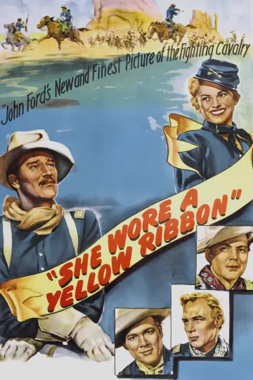 Постер до фильму"She Wore a Yellow Ribbon" #993611
