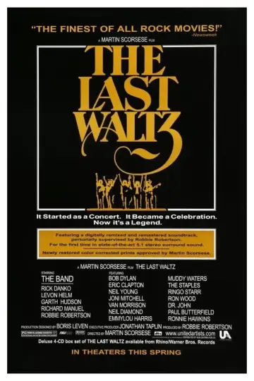 Постер до фильму"The Last Waltz" #151743