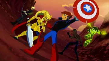 Задник до фильму"Next Avengers: Heroes of Tomorrow" #494349