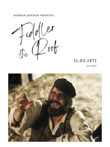 Постер до фільму "Fiddler on the Roof" #1734484