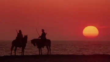 Задник до фильму"The Wind and the Lion" #425958